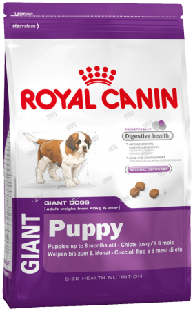 royal canin корм для щенков джайнт паппи очень крупных пород 15кг
