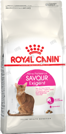 royal canin корм для кошек экзиджент сэйвор сеншейшн для привередливых к вкусу 0,4кг