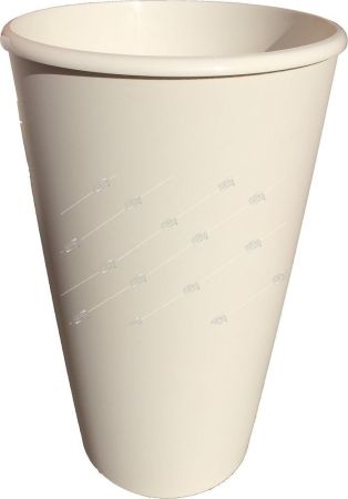 Горшок пластиковый Le cone Кремовый 41л (18л) d35см ТЕК А ТЕК 