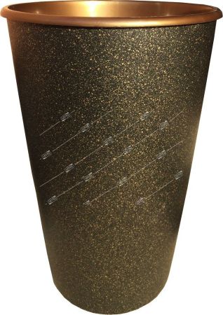 Горшок пластиковый Le cone Золотой дождь 41л (18л) d35см ТЕК А ТЕК 1200-51