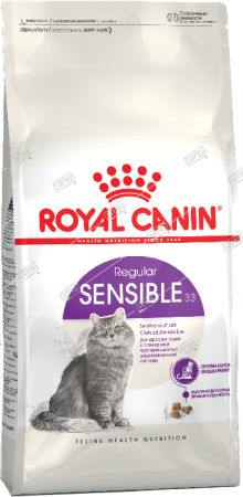 royal canin корм для кошек сенсибл с чувствительным пищеварением 0,4кг