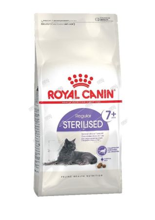 royal canin корм для кошек стерилайзд+7 кастрированных и стерилизованных от 7-12лет 0,4кг