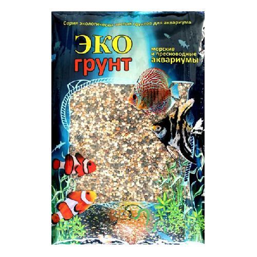 Грунт для аквариума Галька ФЕОДОСИЯ №0 2-5мм 1кг, Медоса, 450010