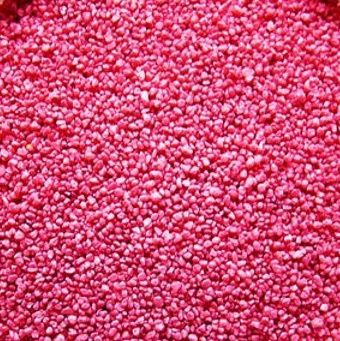 Песок цветной 0,3кг, розовый, фракция 0,5-1мм ВЫВОД