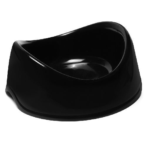 Миска пластиковая "Инь Ян", черная, 0,25л, Gamma