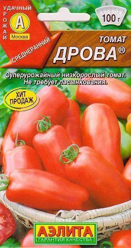 Томат Дрова, семена Аэлита 20шт