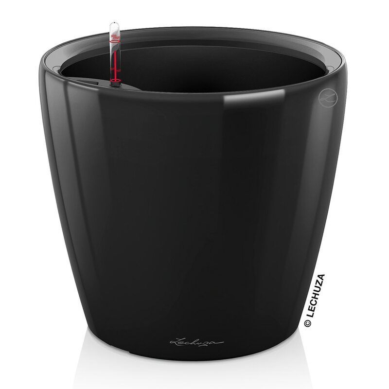 Кашпо пластиковое Классико 50 LS с автополивом, черное, 50*46,5см, 40л ...