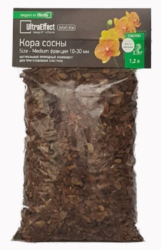Субстрат Кора Сосны UltraEffect Medium 10-30мм 1,2л (20)