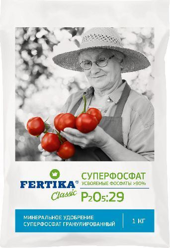 Удобрение Суперфосфат 1кг P2O5-26% Фертика (25/500)