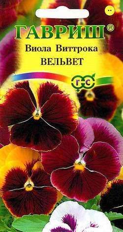 Виола Вельвет смесь, семена Гавриш 0,05г