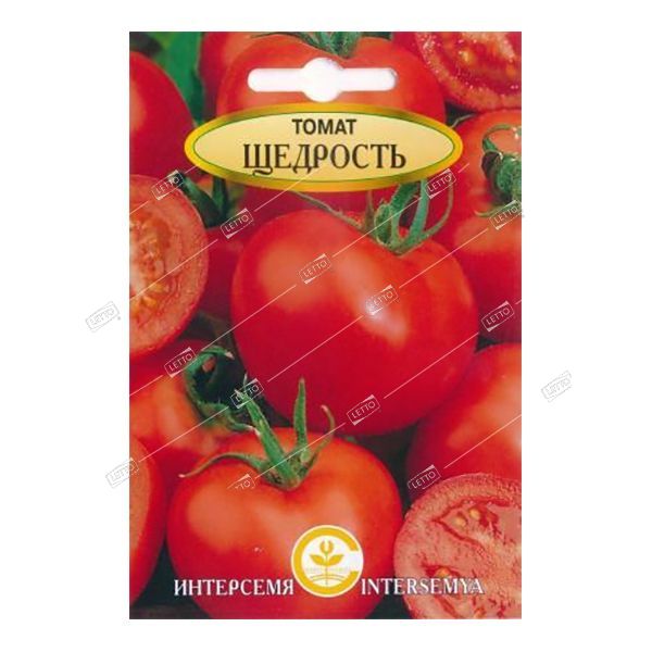 Томат Щедрость, семена Интерсемя 0,05г