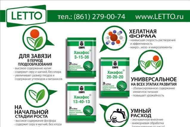 Хакафос COMPO - умные удобрения для сада и огорода! Хакафос COMPO - умные удобрения для сада и огорода!