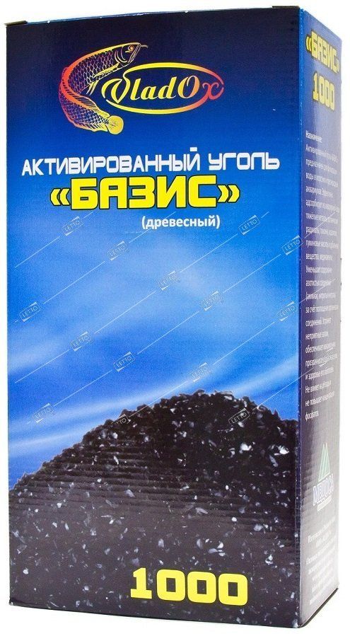 Уголь активированный древесный БАЗИС, VladOx 1000мл —купить в интернет ...