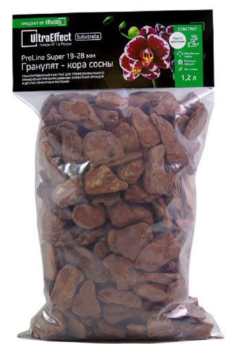Субстрат Гранулят из сосновой коры UltraEffect ProLine Super 19-28мм 1,2л (20)