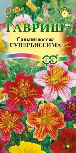 Сальпиглоссис Супербиссима, семена Гавриш 0,05г