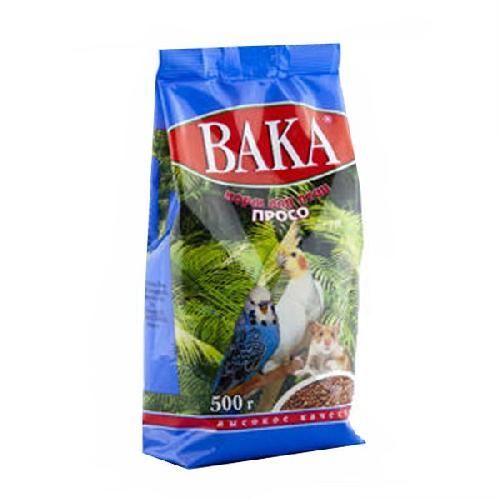 Просо для птиц 500г ВАКА "ВК" 