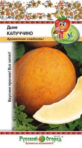Дыня Капуччино, семена Русский огород Вкуснятина 15шт