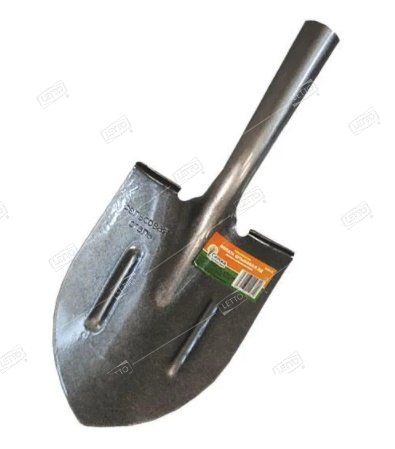 Лопата штыковая ЛД рельс.сталь `Урожайная сотка` дамская с ребр. жест S518-13 (Э0637)