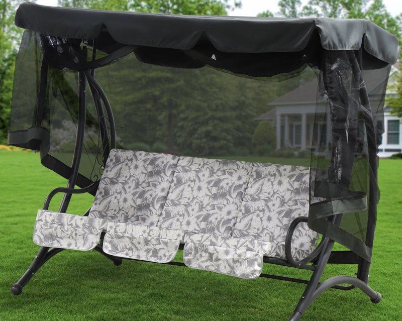 Садовые качели – это веселое и комфортное украшение Вашего участка.