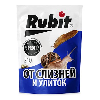 Средство от улиток и слизней 210г (25) (слизнякофф) Рубит