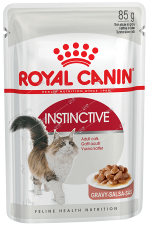 royal canin корм для кошек инстинктив соус 85г пауч