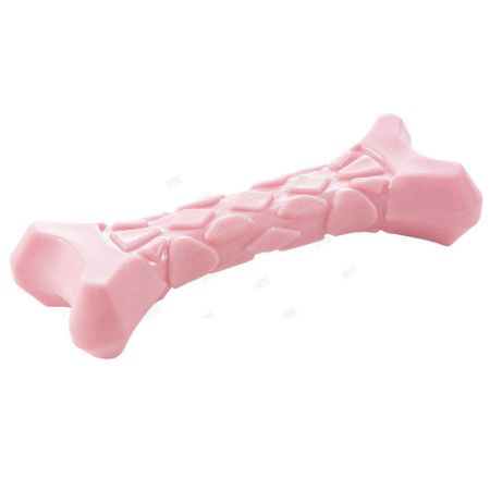 игрушка puppy для щенков из термопласт. резины "косточка розовая", 105мм, triol