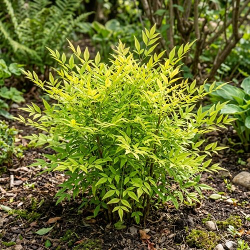 Нандина домашняя с10 40/60 Nandina domestica Lemon Lime (И)