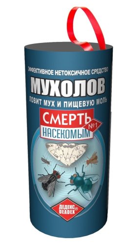 Липкая лента от мух и пищевой моли Смерть насекомым №1 (200) 