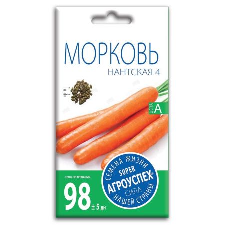 Л/морковь Нантская 4 средняя *2г (180)