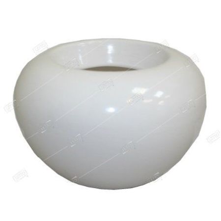 Горшок керамический Орбис белый d20см h13см