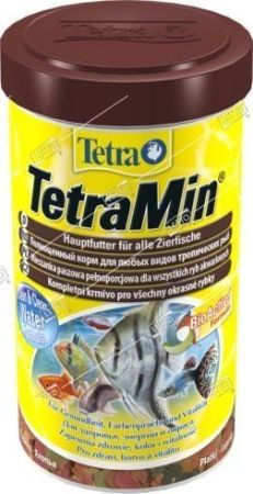 корм для рыб tetramin для всех видов рыб в виде хлопьев 500мл