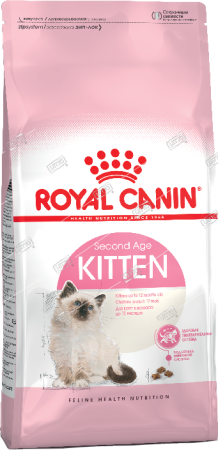 royal canin корм для котят киттен 2кг от 4-12мес 