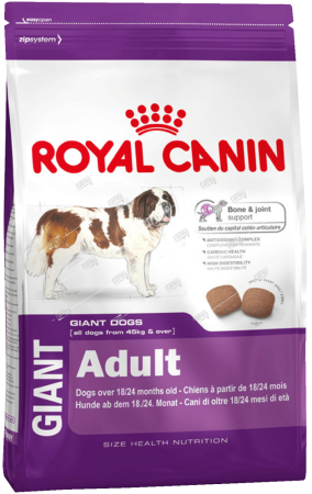 royal canin корм для собак джайнт эдалт для очень крупных пород 15кг