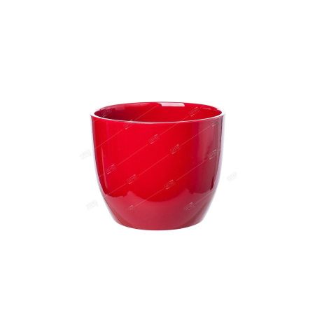 Кашпо керамическое Базель D10 красный 0069/ 0010/1582 Soendgen Keramik