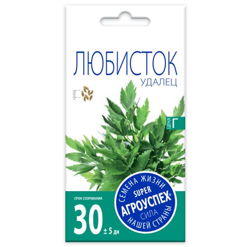 Любисток Удалец, семена Агроуспех 0,3г (250)