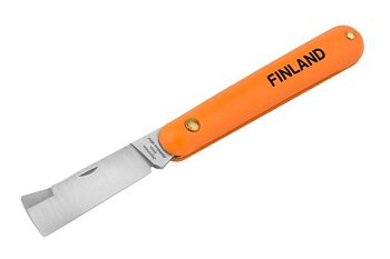 Нож садовый складной 178 мм, изогнутое лезвие FINLAND 1452 