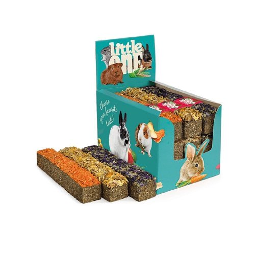зерновая палочка little one из луговых трав с топпингом (морковь,календула,мальва), 85г