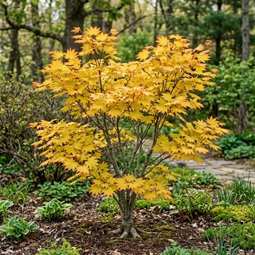 Клен Ширасавы чаша с30 110/130 Acer Shirasawanum Jordan (И)