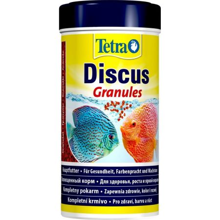корм для рыб discus staple food для дискусов гранулы 250мл tetra