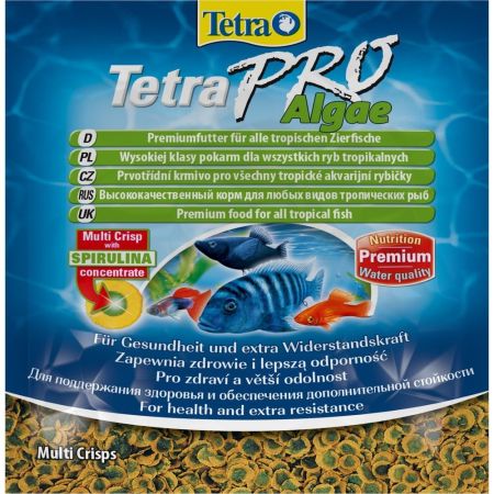 корм для рыб tetrapro algae 12г пакет tetra