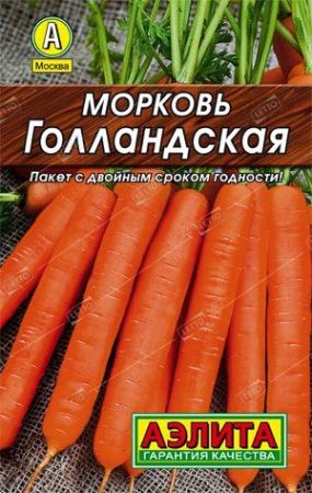 Морковь Голландская, семена Аэлита Лидер 2г