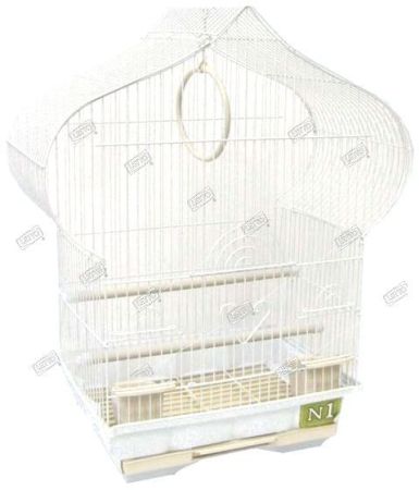 клетка для птиц пагода комплектованная, 30*22,5*50см, №1
