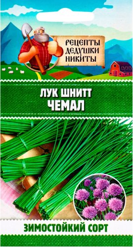 Лук-шнитт на зелень Чемал, семена СимаЛенд 0,2г