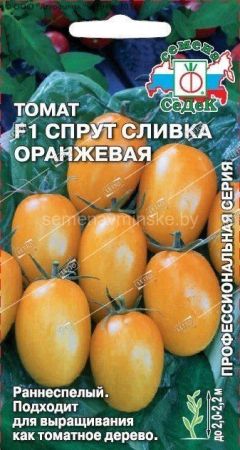 С/томат Спрут Сливка Оранжевый F1 И,ран,m20г *0,03г