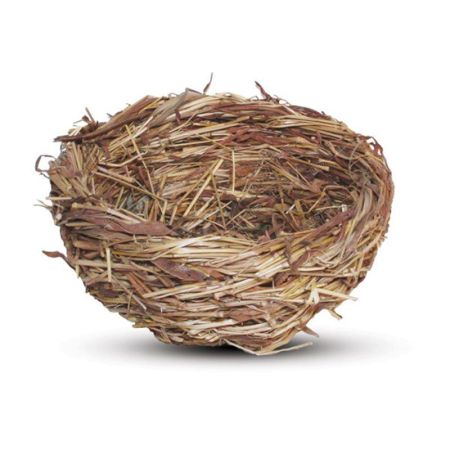 гнездо для птиц из луговых трав, d110*45мм, серия natural, triol