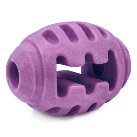 игрушка для собак из термопластичной резины "мяч для регби", 80мм, серия aroma, triol