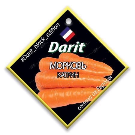 Морковь Катрин, семена Дарит Black Edition 5г