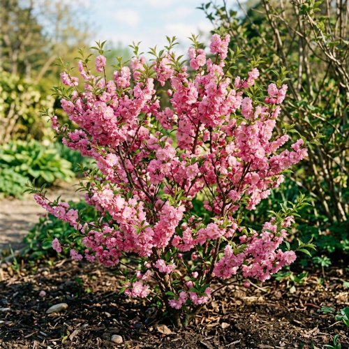 Миндаль трехлопастный Prunus tríloba с4/10 100