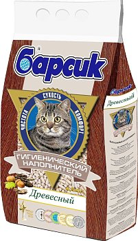 Наполнитель Барсик Древесный 4,54