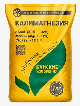 Удобрение Калимагнезия 1кг БХЗ (15/720) 